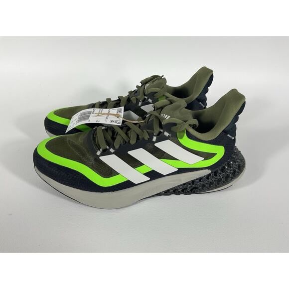 Adidas Mens 4DFWD Pulse 2 J Running Size 6 Black/ Green GZ4928 - Picture 4 of 9
